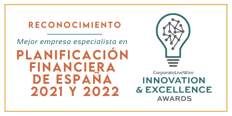 Premio Planificación Financiera de España 2021 y 2022